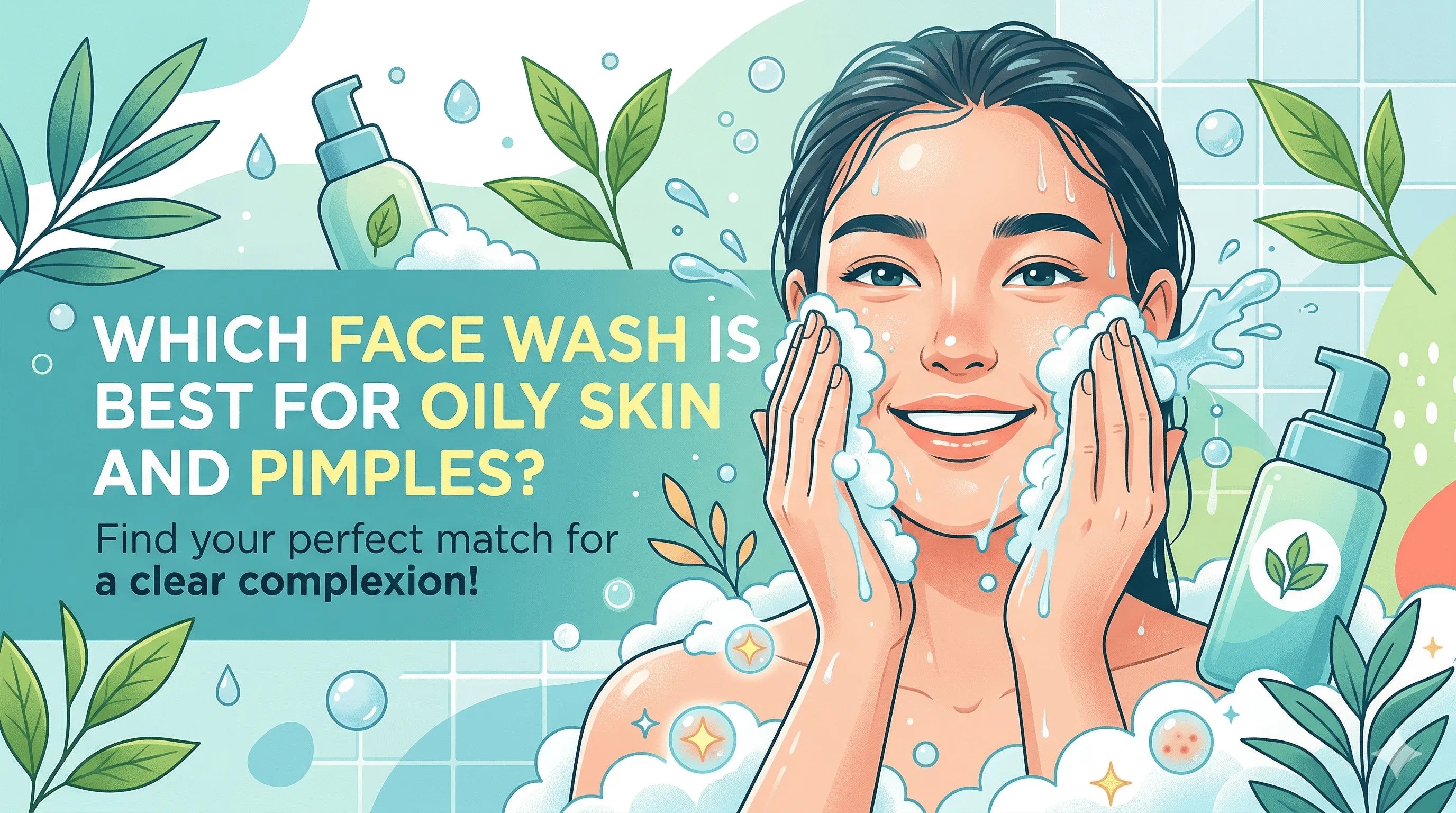 Which Face Wash Is Best for Oily Skin and Pimples?