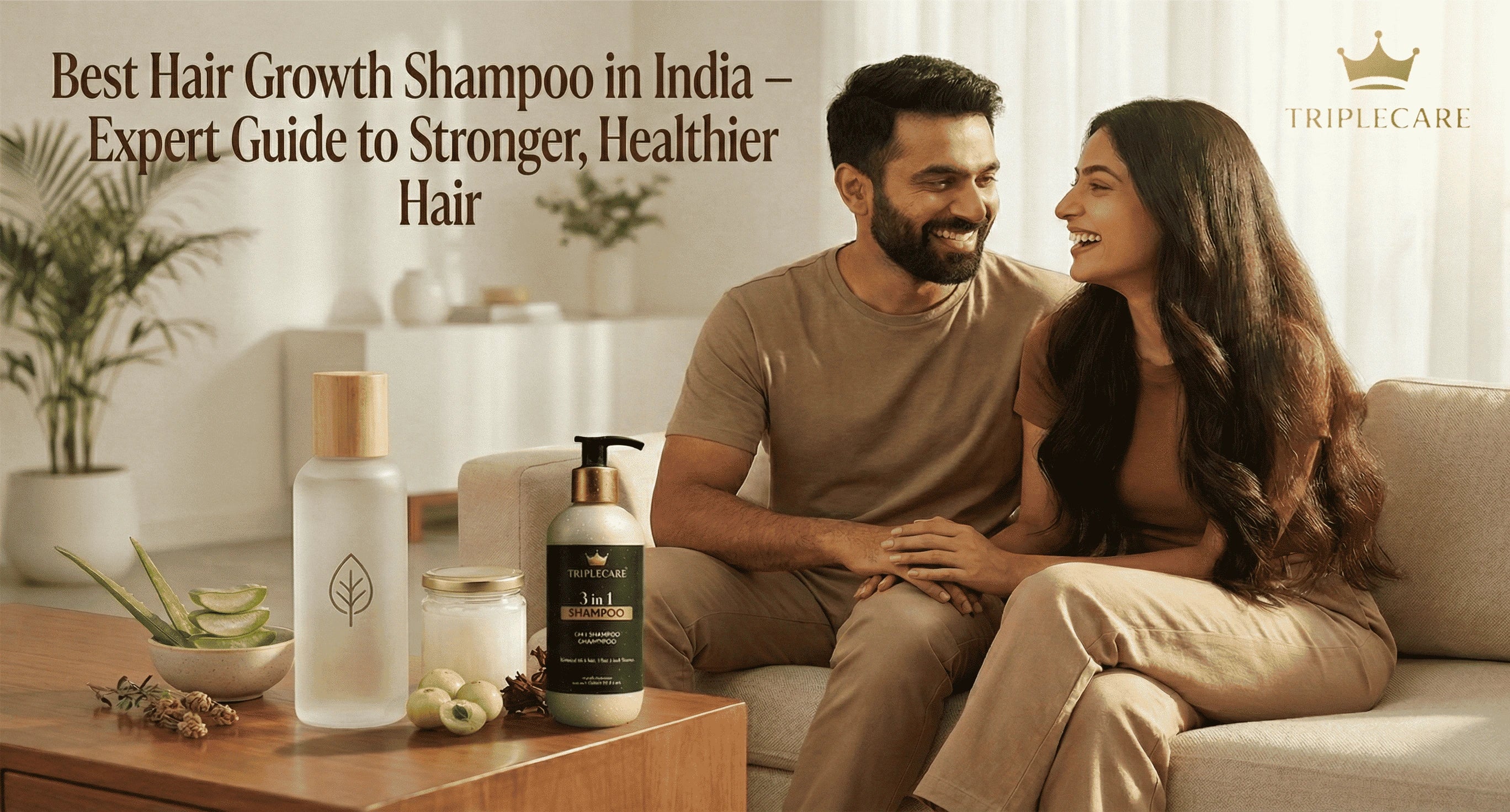 Best hair growth shampoo in India for strong and healthy hair