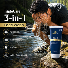 TripleCare 3-in-1 Face Wash+