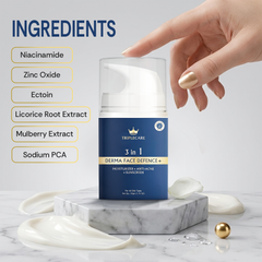TripleCare 3-in-1 Derma Face Defence+ (Moisturizer + Sunscreen + Anti Acne)