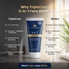 TripleCare 3-in-1 Face Wash+