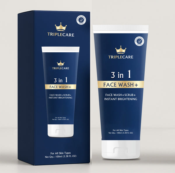 TripleCare 3-in-1 Face Wash+