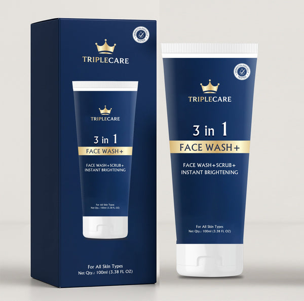 🎁 TripleCare 3-in-1 Face Wash+ (Special Price)