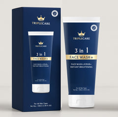 TripleCare 3-in-1 Face Wash+
